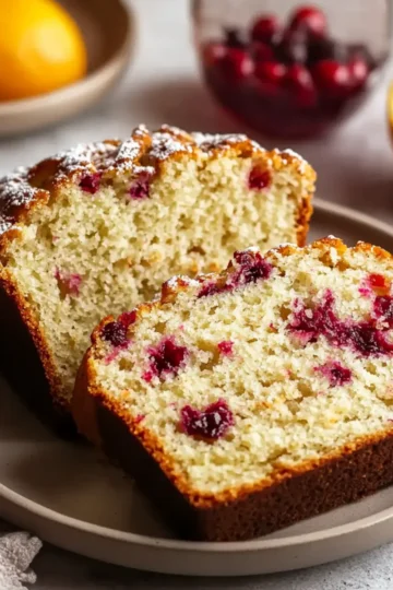 Easy Cranberry Orange Bread