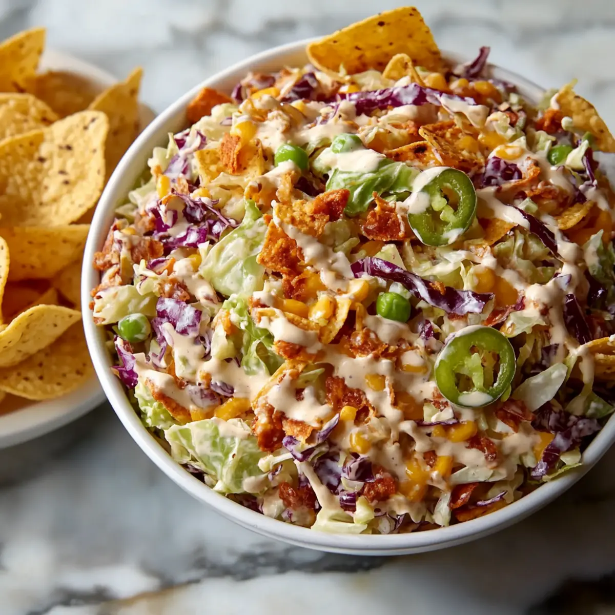 Frito Cowboy Cabbage Salad