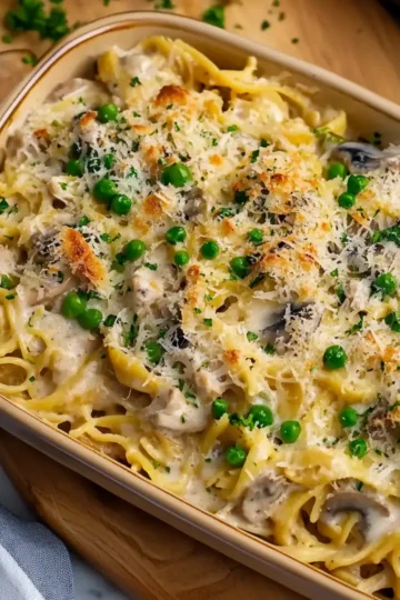 Creamy Turkey Tetrazzini