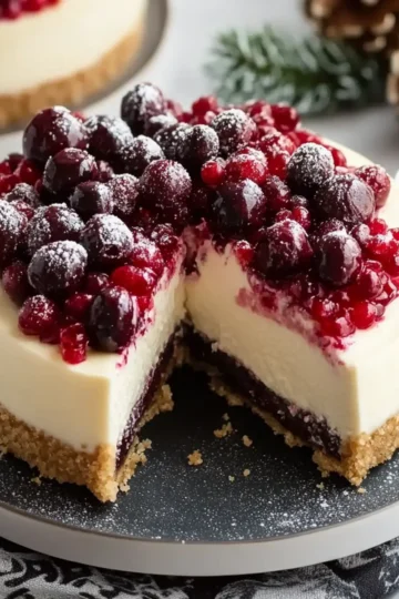 Christmas Cheesecake