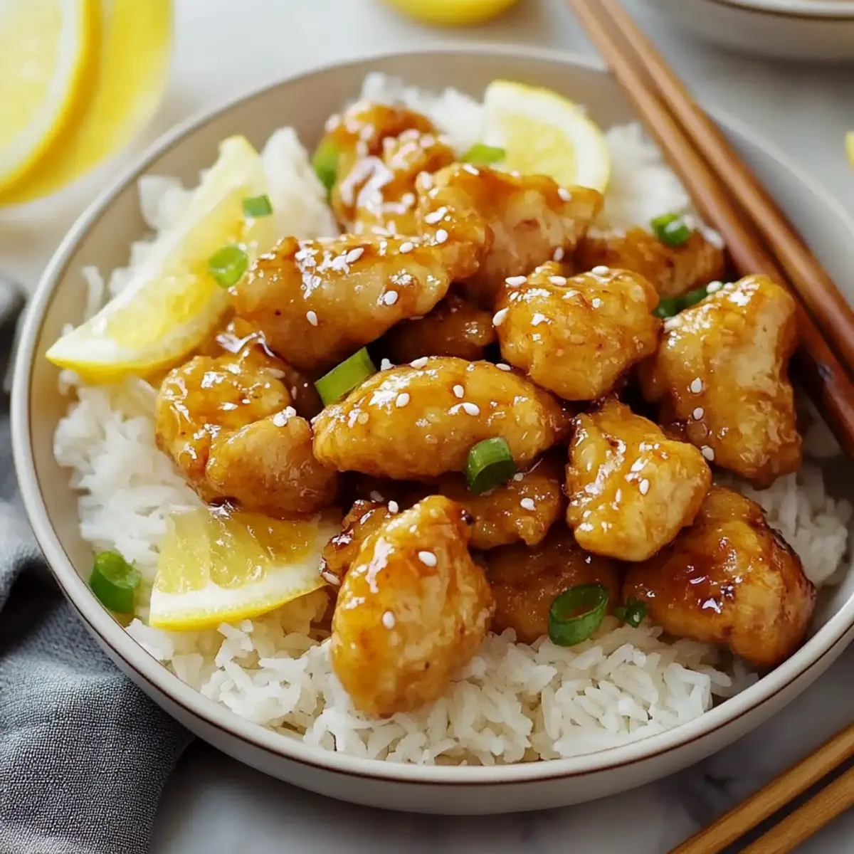Chinese Lemon Chicken