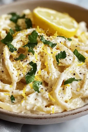 Creamy Lemon Ricotta Pasta
