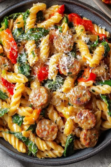 30-Minute Sausage & Vegetable Pasta