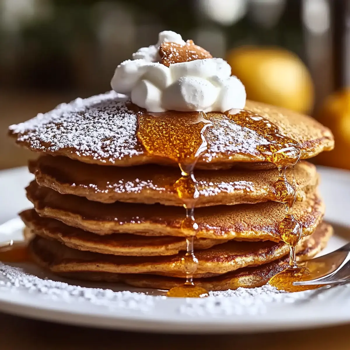 Gingerbread Pancakes