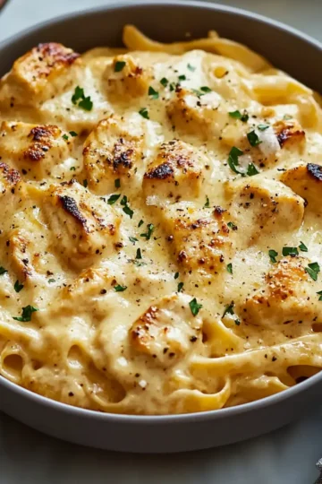 Cheesy Chicken Pasta