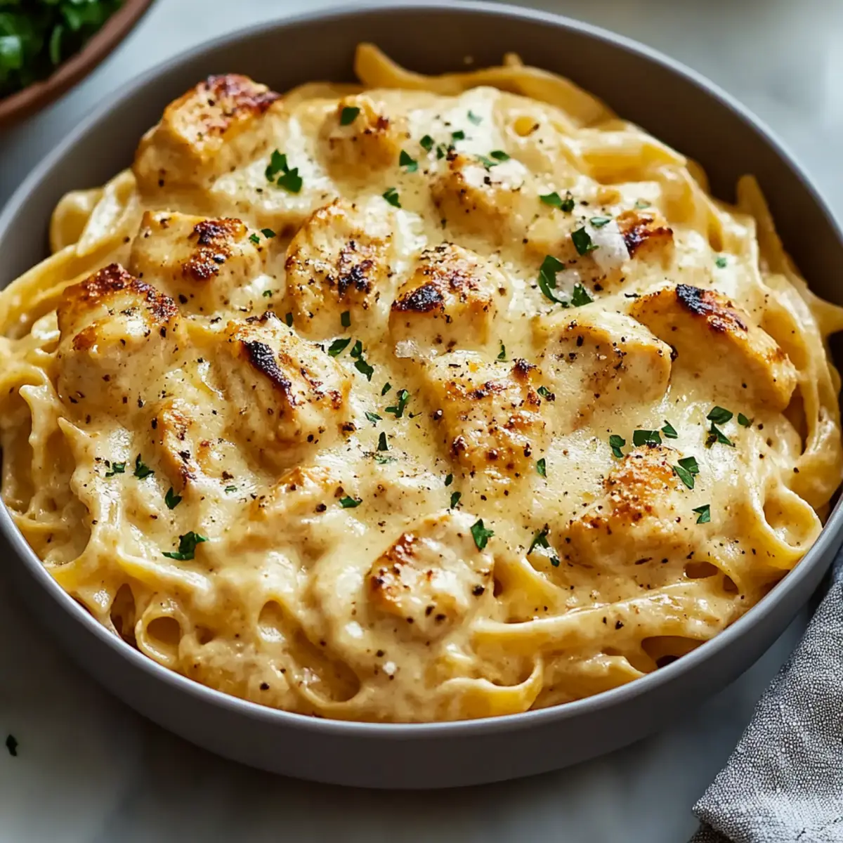Cheesy Chicken Pasta