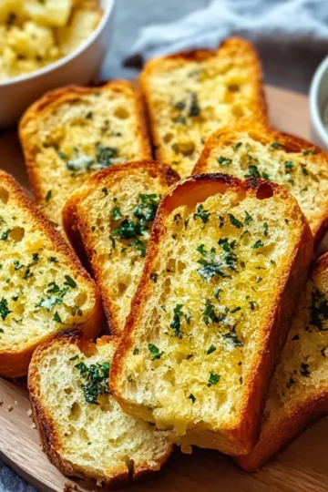 Air Fryer Garlic Bread
