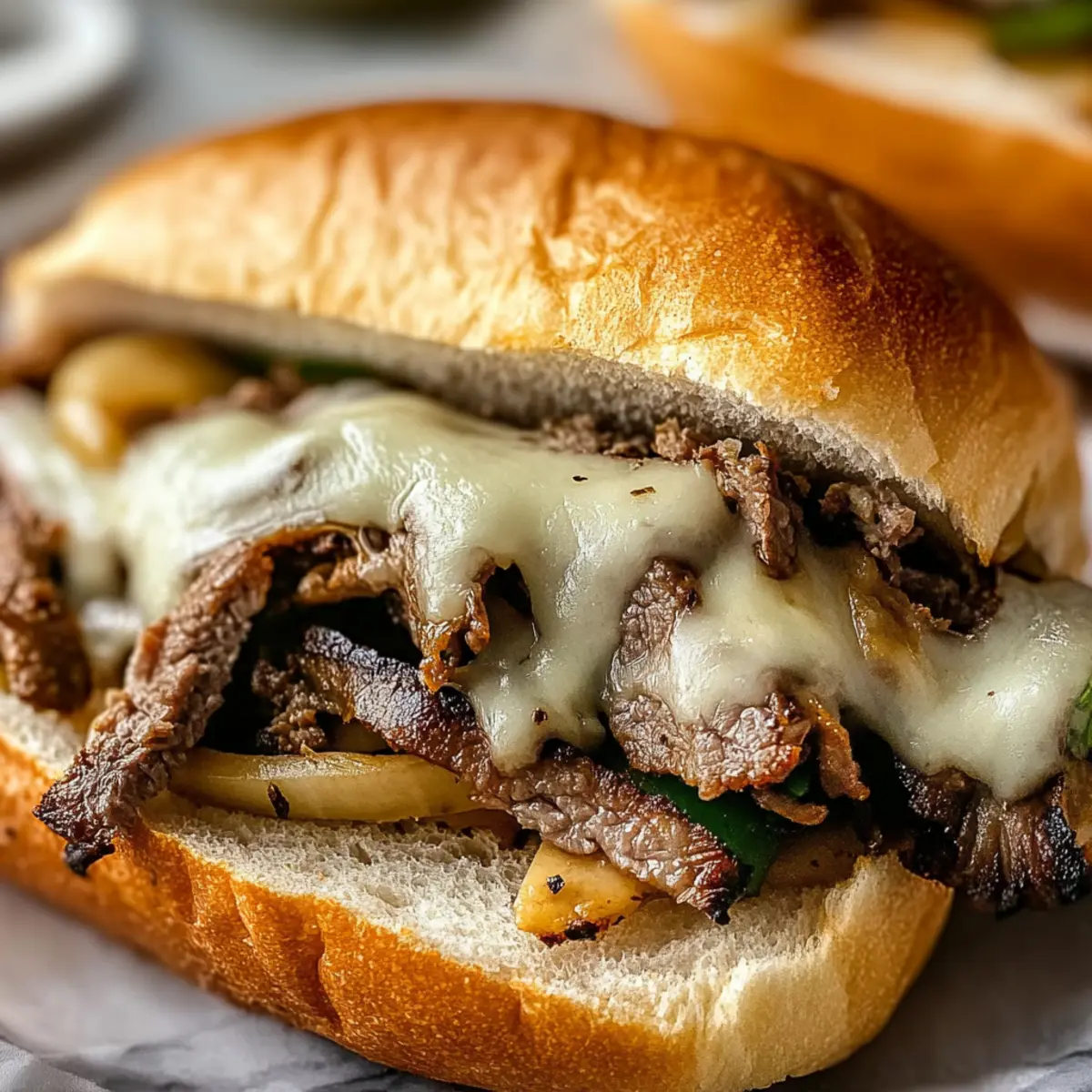 Philly Cheesesteak Sandwich
