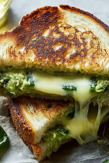 Creamy Avocado Grilled Cheese