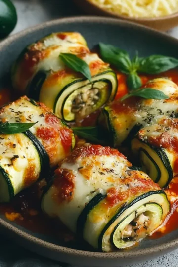 Vegan Zucchini Rollatini