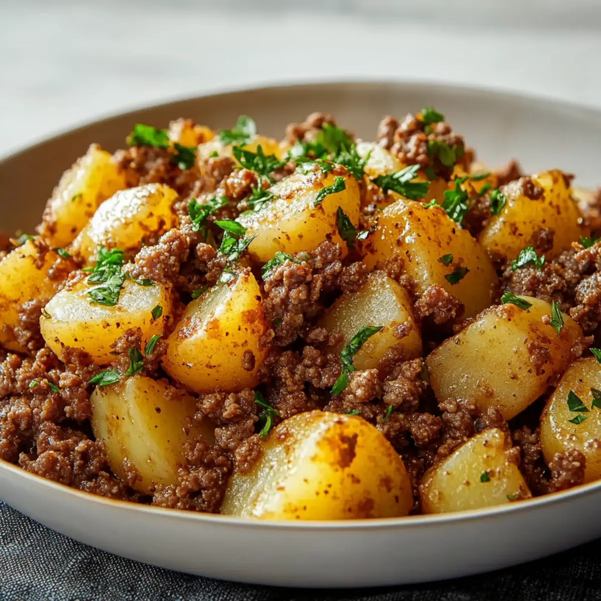 Ground Beef and Potatoes