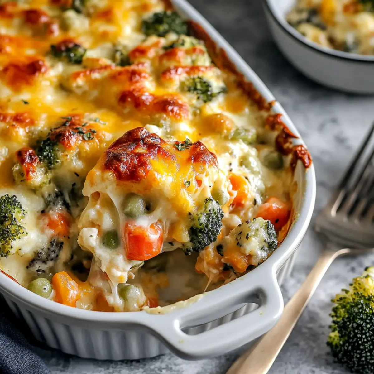 Cheesy Vegetable Casserole
