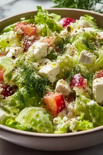 Traditional Greek Maroulosalata