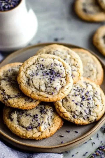 Lavender Earl Grey Cookies