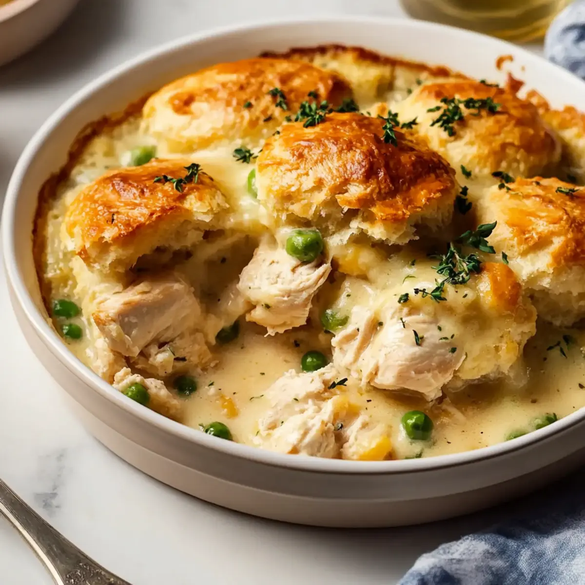 Easy Chicken Cobbler