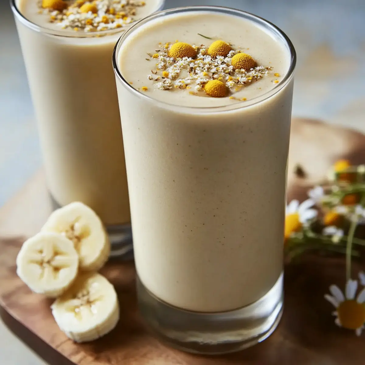 Banana Chamomile Tea Smoothie