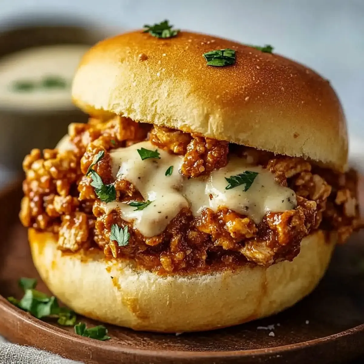 Cajun Chicken Sloppy Joes