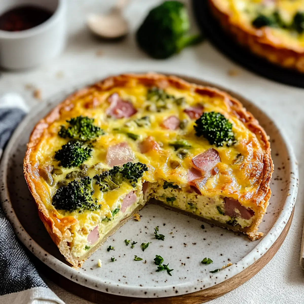 Low-Carb Crustless Quiche