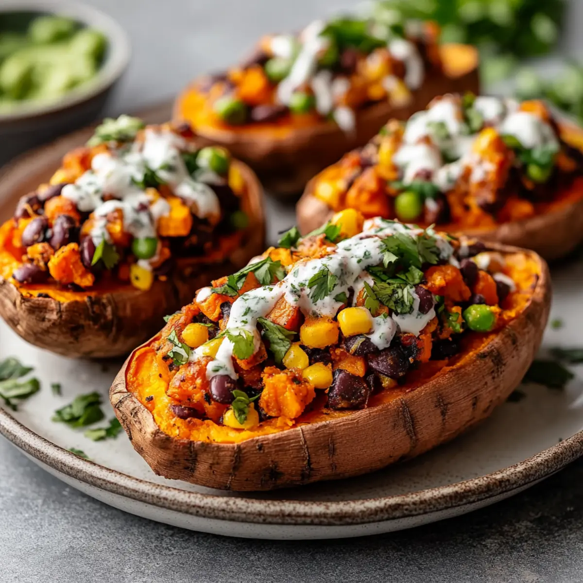 Southwest Stuffed Sweet Potatoes