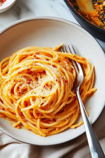 Creamy Chili Oil Pasta