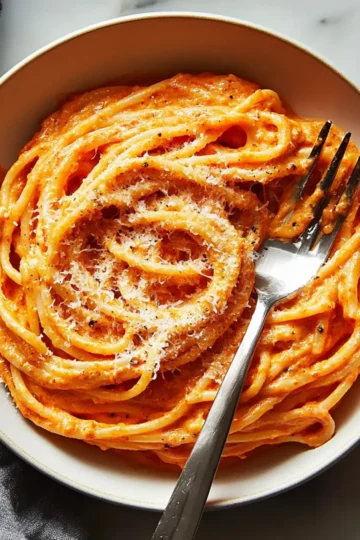 10-Minute Creamy Red Pepper Pasta Sauce