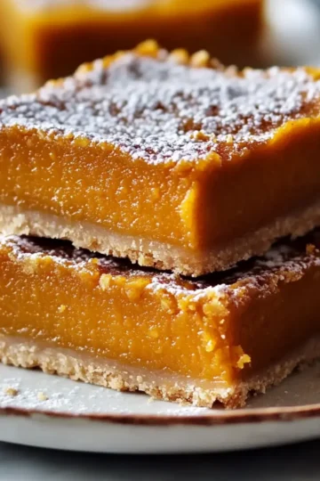 Sweet Potato Pie Bars