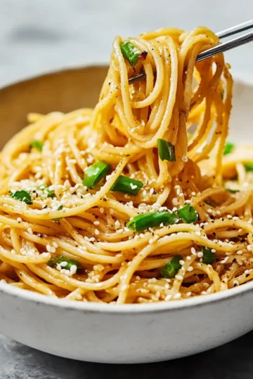 Vegan Garlic Noodles