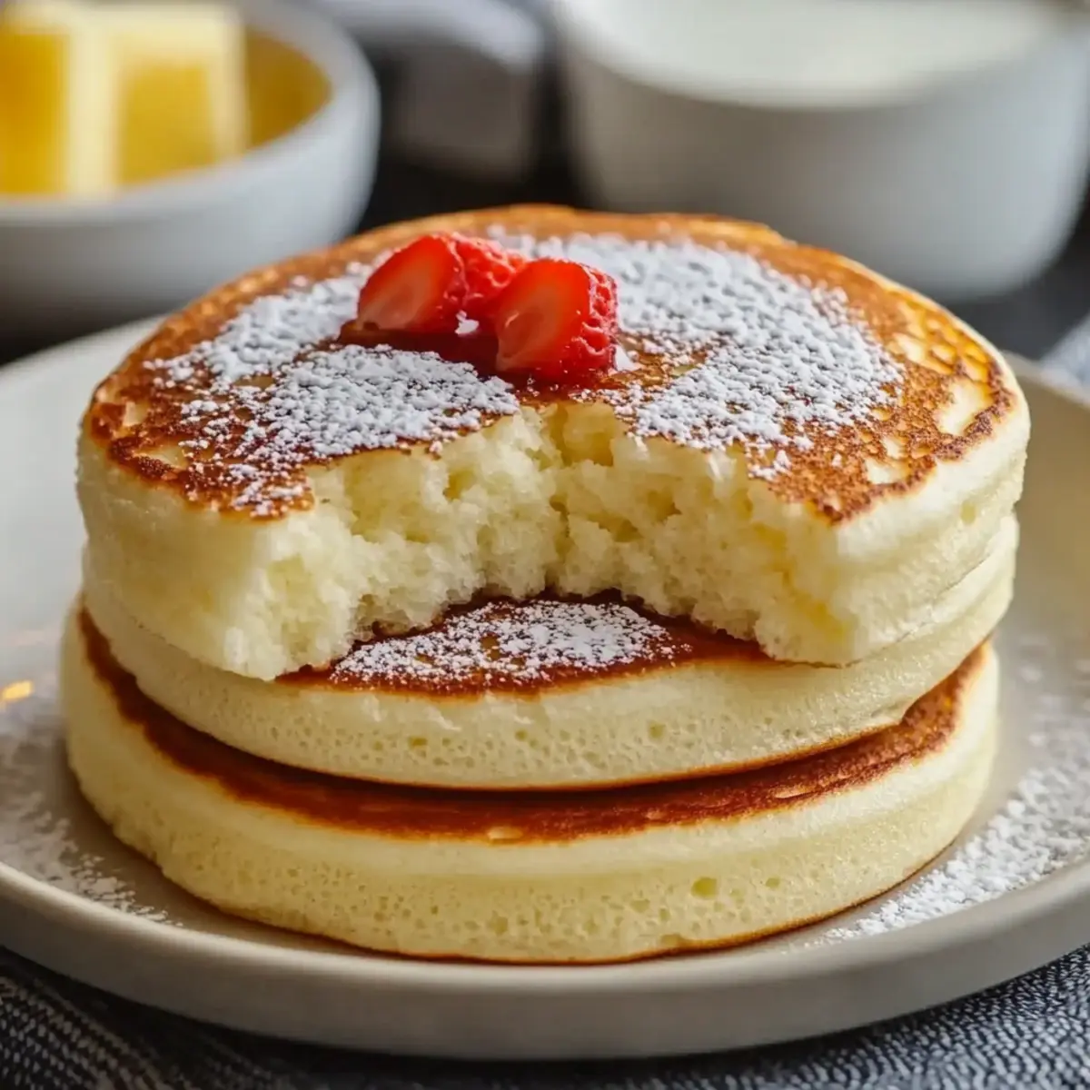 Japanese Soufflé Pancakes