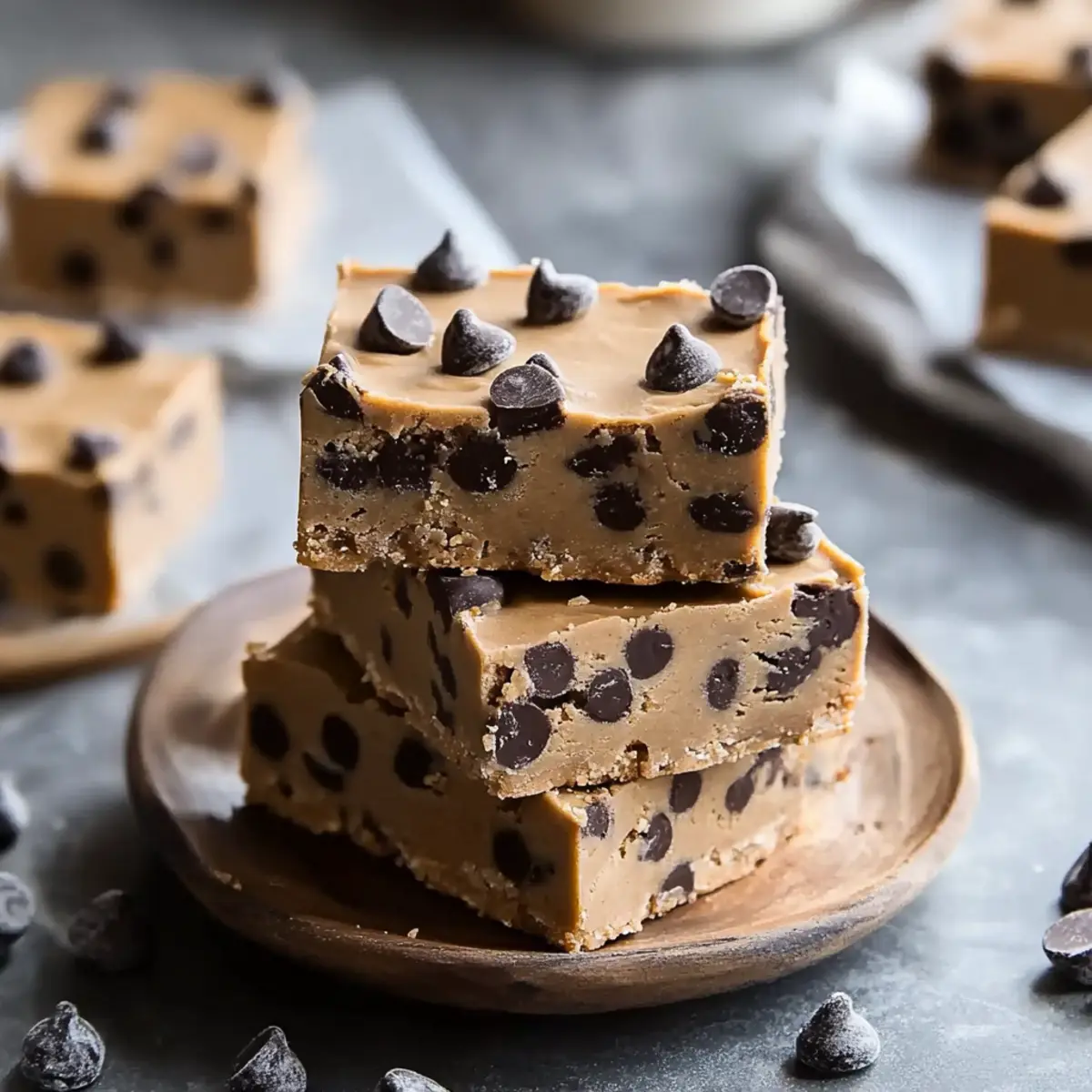 No-Bake Cookie Dough Bars