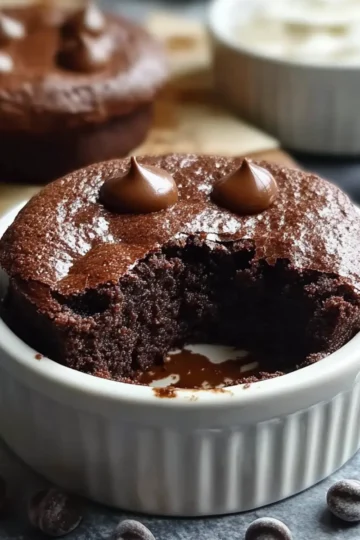 Two-Minute Protein Brownie