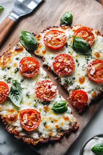Cottage Cheese Pizza Flatbread