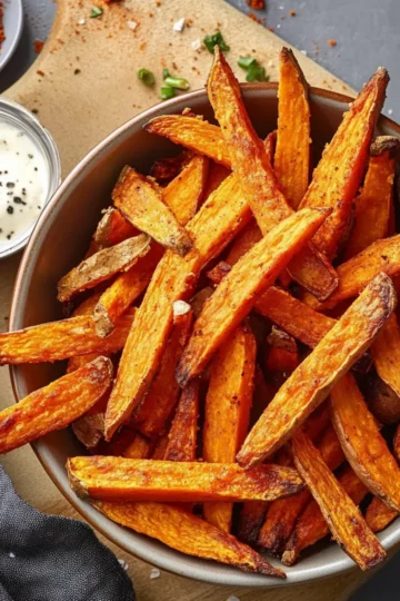 Air Fryer Sweet Potato Fries
