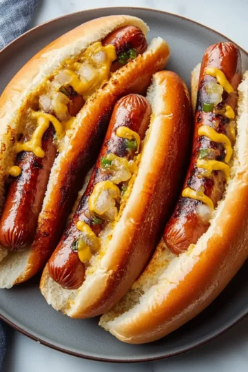 Air Fryer Hot Dogs