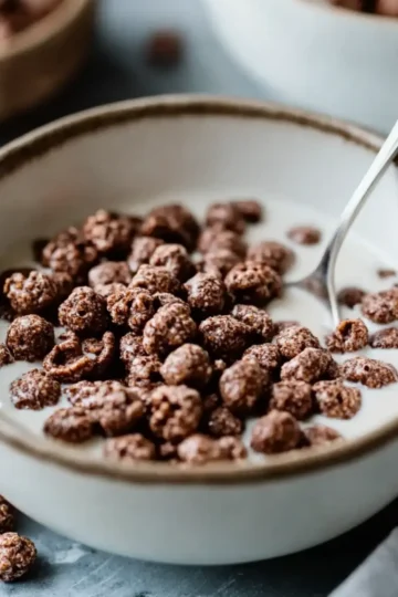 Healthy Homemade Chocolate Cereal
