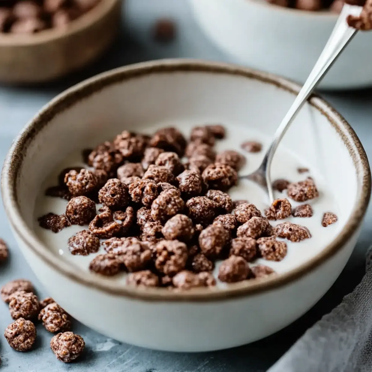 Healthy Homemade Chocolate Cereal