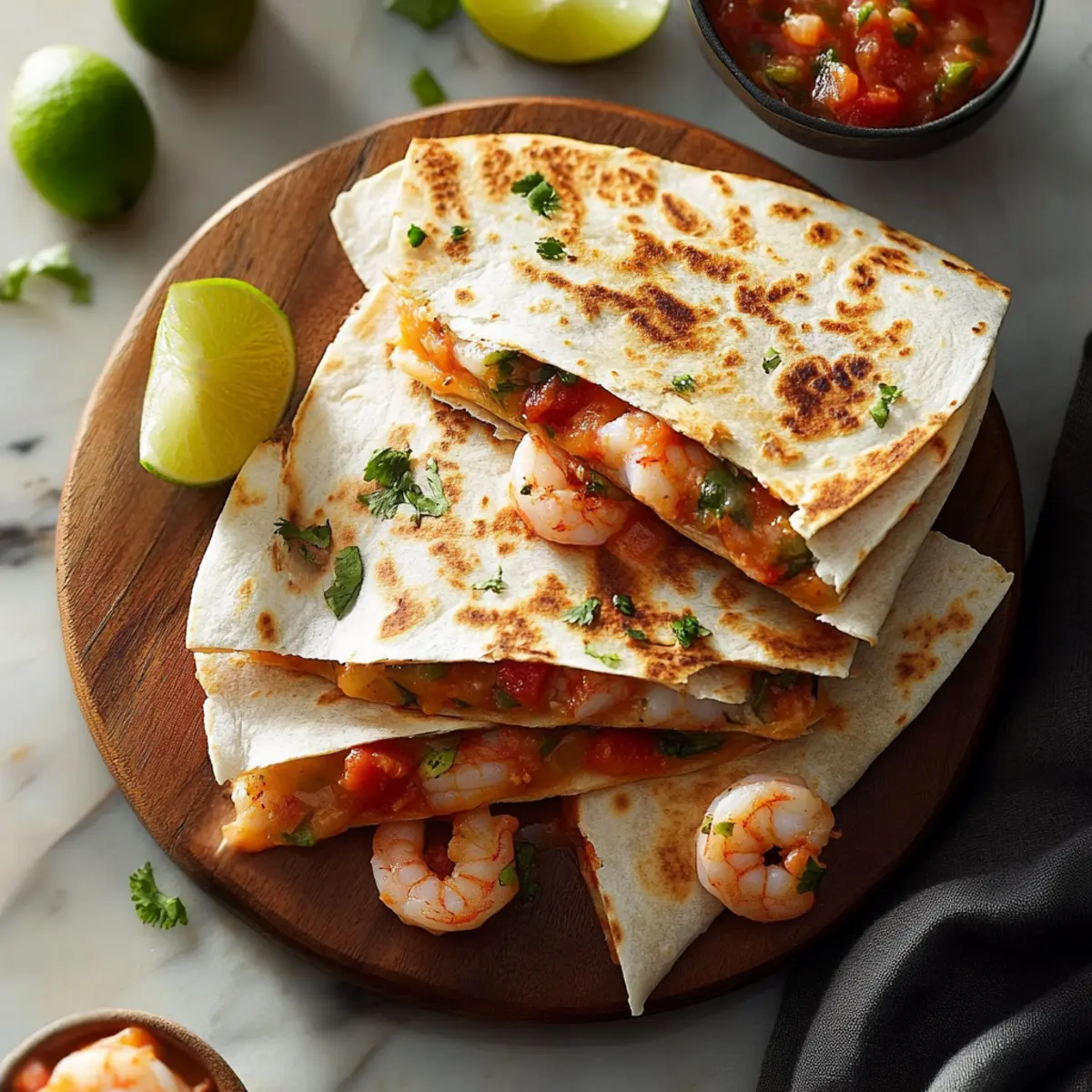 Shrimp Quesadillas