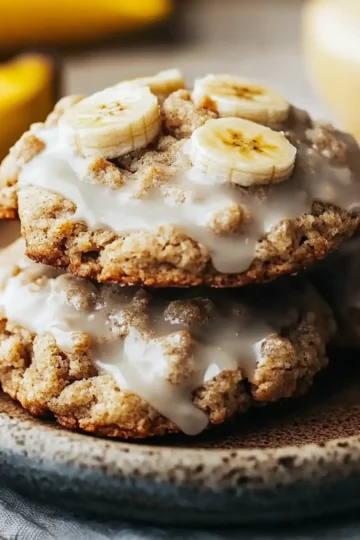 Crumbl Banana Bread Cookies