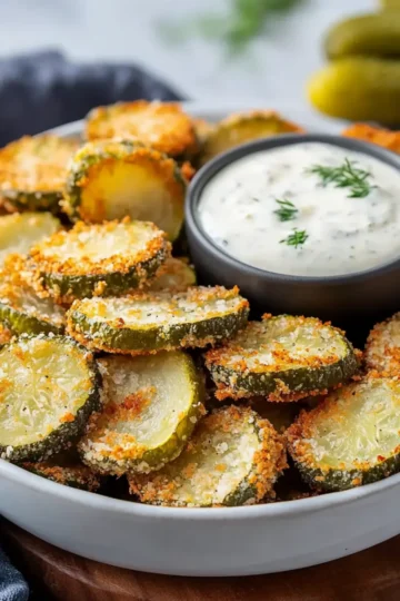 Air Fryer Fried Pickles